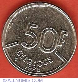 50 Franci 1988 (Belgique)