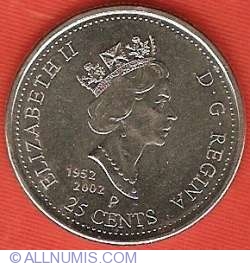25 Cents 2002 - Golden Jubilee
