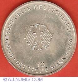 Image #1 of 10 Mărci 1999 D - 50 de ani de la Constituția Republicii Federale Germane