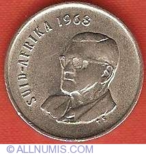 Image #1 of 5 Cents 1968 Swart Afrikaans