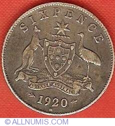 Image #1 of 6 Pence 1920