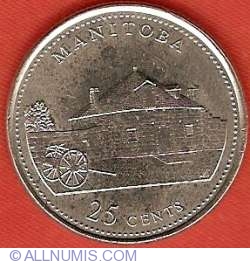 Image #2 of 25 Cents 1992 - 125th Anniversary of Confederation - Manitoba
