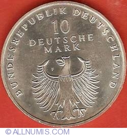 10 Mark 1998 F - 50 Years of Deutsche Mark