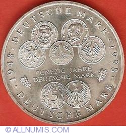 Image #2 of 10 Mark 1998 F - 50 Years of Deutsche Mark