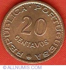 Image #2 of 20 Centavos 1961
