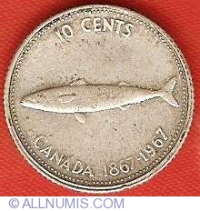10 Cents 1967 - Confederation Centennial