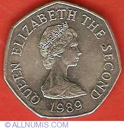 50 Pence 1989