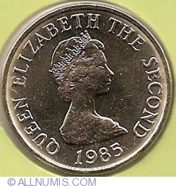 5 Pence 1985