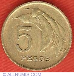 Image #2 of 5 Pesos 1968