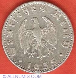 Image #2 of 50 Reichspfennig 1935 J