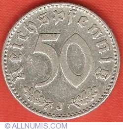 Image #1 of 50 Reichspfennig 1935 J