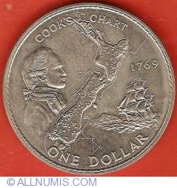 1 Dolar 1969 Cook