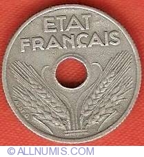 Image #1 of 10 Centimes 1944