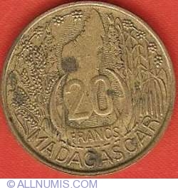 Image #1 of 20 Francs 1953