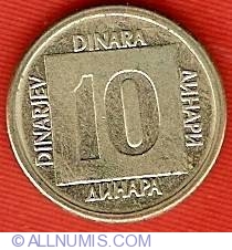 10 Dinara 1989