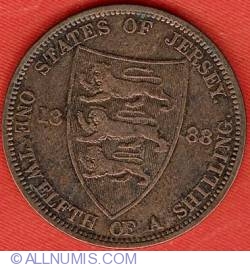 1/12 Shilling 1888