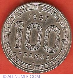 100 Francs 1967
