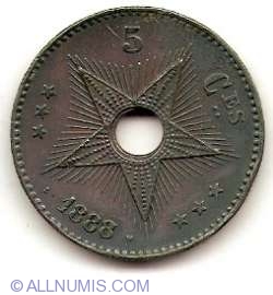 5 Centimes 1888