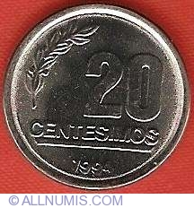 Image #2 of 20 Centesimos 1994