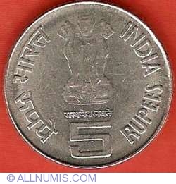 5 Rupees 2005 Dandi March