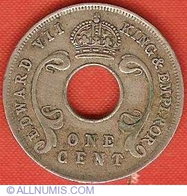 1 Cent 1910, East Africa and Uganda Protectorate (1895-1919) - East Africa  - Coin - 7811