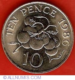 10 Pence 1986