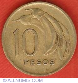 Image #2 of 10 Pesos 1968