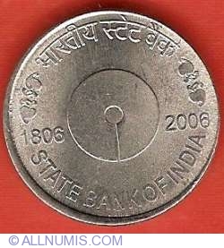 Image #2 of 5 Rupees 2006 - State Bank