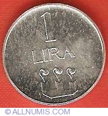 Image #2 of 1 Lira 1972