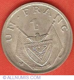 Image #2 of 1 Franc 1965