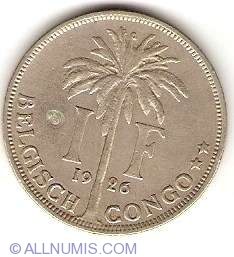 Image #2 of 1 Franc 1926 Dutch