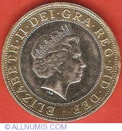 Image #2 of 2 Pounds 2007 - 300th Anniversary of the Act of Union of England and Scotland