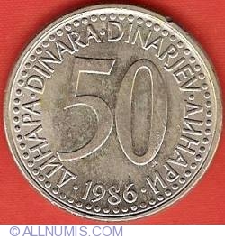 50 Dinara 1986