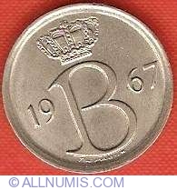 25 Centimes 1967 Dutch
