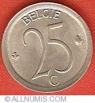 Image #2 of 25 Centimes 1967 Dutch
