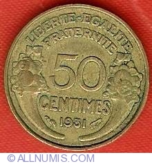 Image #2 of 50 Centime 1931