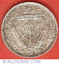 3 Pence 1952