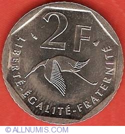 Image #2 of 2 Francs 1997 - Georges Guynemer