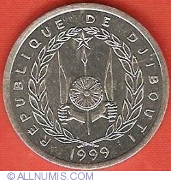 Image #2 of 1 Franc 1999