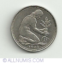 Image #2 of 50 Pfennig 1983 G