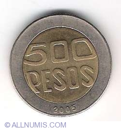 Image #1 of 500 Pesos 2005