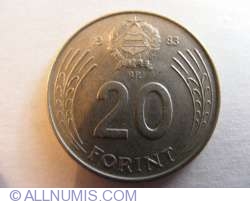Image #1 of 20 Forint 1983