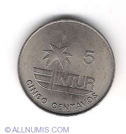 Image #1 of 5 Centavos 1981 Type 1
