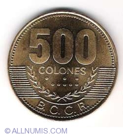 500 Colones 2005