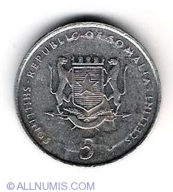 Image #2 of 5 Shilling 1999