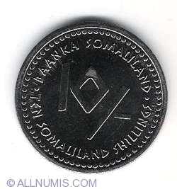 Image #2 of 10 Shillings 2006 Aries