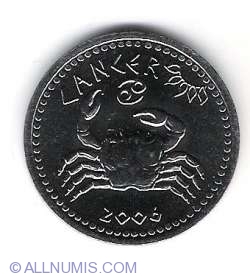 Image #1 of 10 Shillings 2006 Cancer
