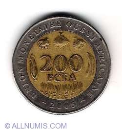 Image #1 of 200 Francs 2005