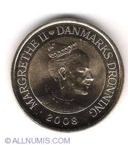 20 Kroner 2008 - Iahtul Regal Dannebrog
