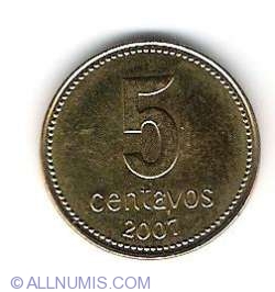 Image #1 of 5 Centavos 2007